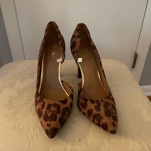 Cheetah print heels